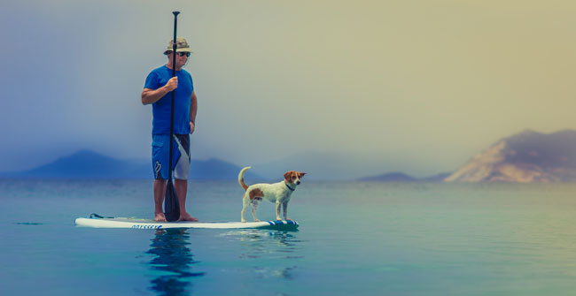 5.paddleboarding