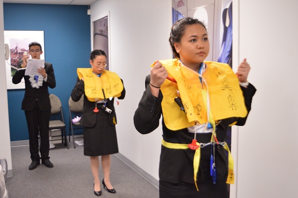 flight attendant training