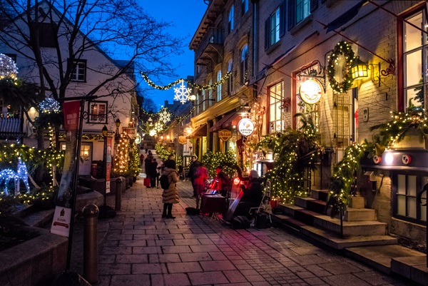 During your tourism career, you may want to suggest Quebec City as an excellent Christmas destination