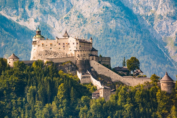 Hohenwerfen Castle makes for great photo ops!