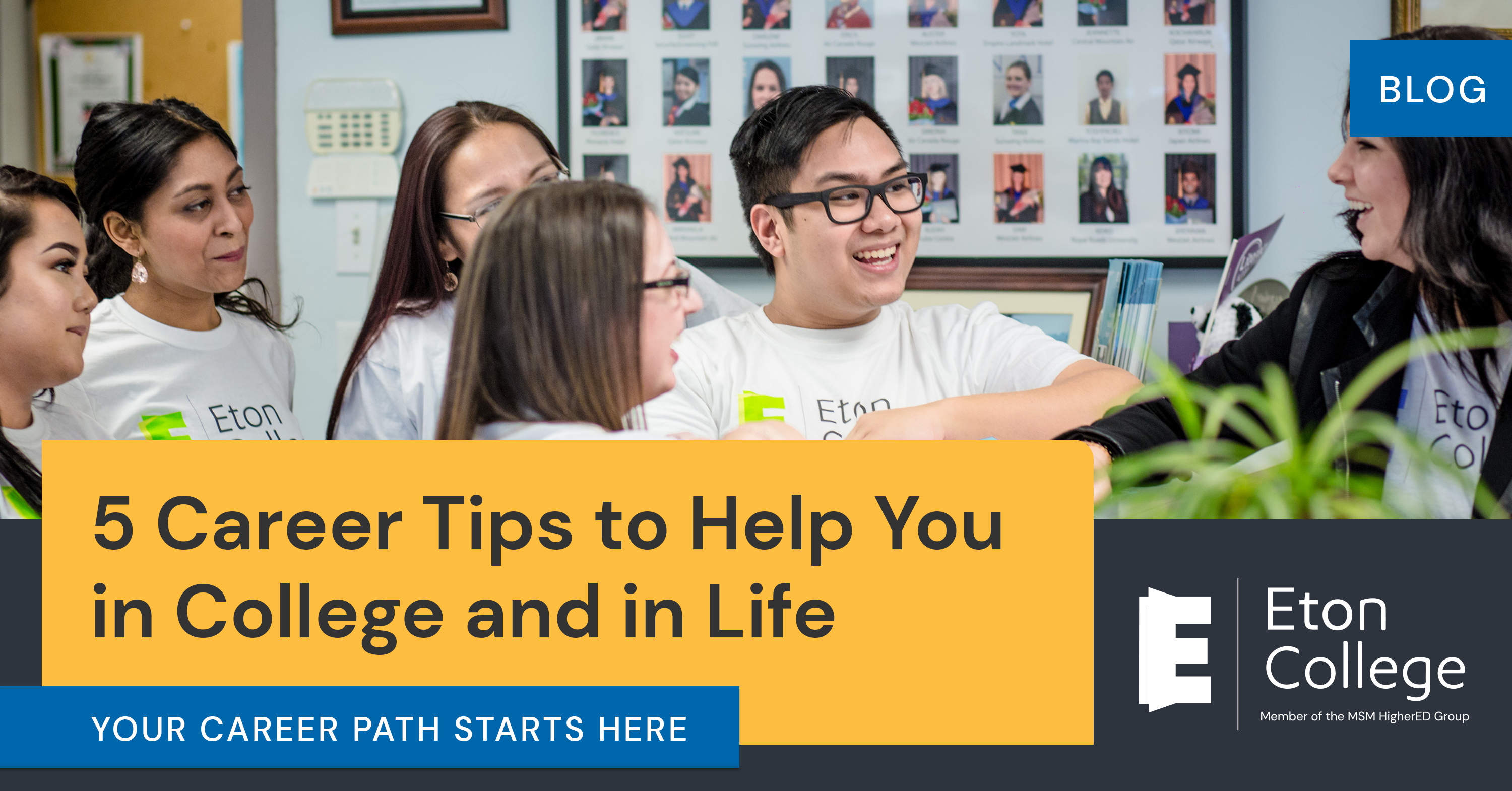 5 Career Tips to Help You in College and in Life