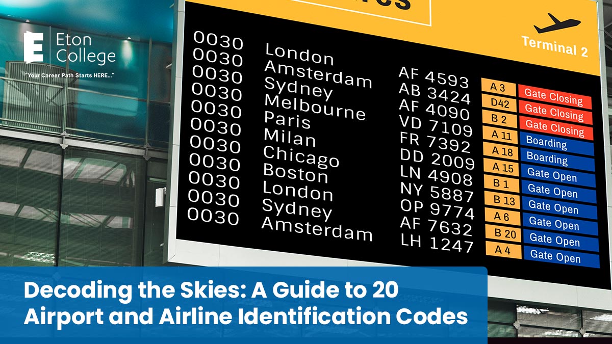 Decoding the Skies A Guide to 20 Airport and Airline Identification Codes