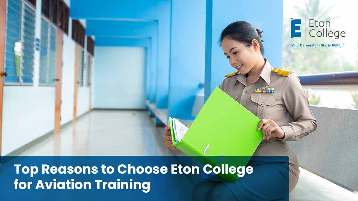 Top Reasons to Choose Eton College for Aviation Training